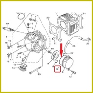 ☬ ✉ ◧ 1pc Cylinder Head Side Cover O-ring (Cam/Breather O-ring) for Mio Sporty (Genuine 93210-71462