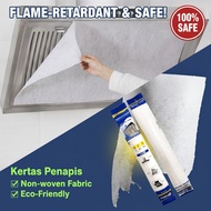 Ready Stock 5M Kitchen Hood Oil Filter Paper 46cm Grease Filter Kertas Penapis Hud Dapur 抽油烟机吸油纸