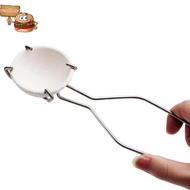 sun 25Cm Stainless Steel Crucible Tong Clamp Crucible Pliers White Gold Bowl Melting Gold Furnace Ac