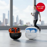 Realfit F2 Mini TWS Bluetooth Wireless Earbuds High-Quality Earphones Extended Battery Life Headphon