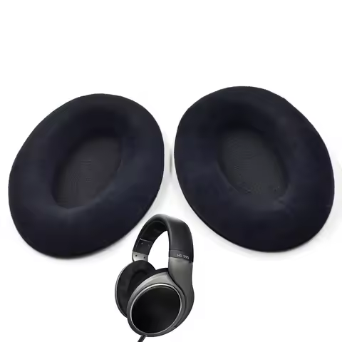 Earmuffs Replace Ear Pads Cushion For Sennheiser HD515 HD555 HD595 HD558 HD518 HD598 HD559 HD569 Hea