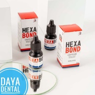 Dental Bonding Resin Hexabond Hexadent Hexa Bond 5ml Lem Primer Bonding LC Minyak Bonding