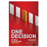 Books BOOK - One Decision - Smart Decision making skills - Author Mike Bayer - Saigon Books