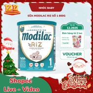 Modilac Riz Milk No. 1 800g for babies 0-6M with cow protein allergy and lactose intolerance Date 20