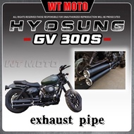 Big sale For HYOSUNG GV300s exhaust pipe Hyosung gvs300 Gv 300 s 300Gvs gv300s 300sGv gv 300 s 300gv