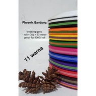 Tali webbing 1 cm Garis