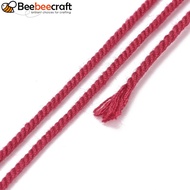 1roll Cord Rope with Paper Reel for Wall Hanging Crafts Gift Wrapping Cerise 1.5mm 21.87 Yards(20m)/