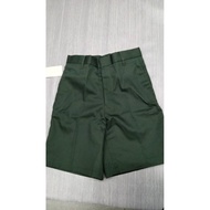 School Uniform Green Short Pants Falcon