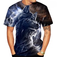 Unisex Men Women 3D Wolf T-Shirt 3D Animal Printed Shirt 3D Short Sleeve T-shirt Tank Tops Tees Cool
