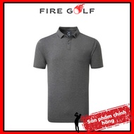 FJ Heather Lisle 82276 Men's Golf Shirt – Breathable, Soft, Good Elasticity – Fire Golf
