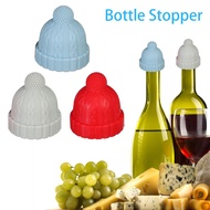 ELWT5504 Funny Party Favors Decoration Beanie Cap Bottle Stopper Wine Saver Champagne Cork Replacement Beverage Keeper