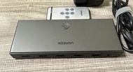 UGREEN 綠聯 HDMI 2.0 5進1出切換器 五進一出 轉換器 連遙控器 火牛 P/N 50710