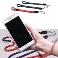 2Pcs Nylon phone lanyard Keychain for Mobile phone lanyard Mobile Phone Hand Strap Charms Camera ID 