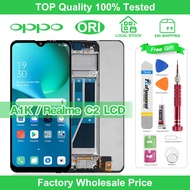 Original LCD For OPPO A1K LCD Display Touch Screen Digitizer Assembly For Oppo Realme C2 A1K LCD Wit