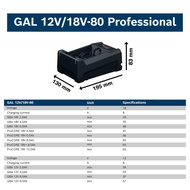 BOSCH Expert 18V 4.0Ah Battery GAL 12V/18V-80 PRO Fast Charger EXBA18V-40 Bosch Battery Bosch Charge
