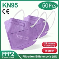 หน้ากาก Kn95มาสก์หน้า Ffp2 10-100ชิ้นส่วนอาบน้ำและชุดมาสก์ Ffp3
