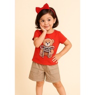 D4 Megumi Girls Shorts Set C608