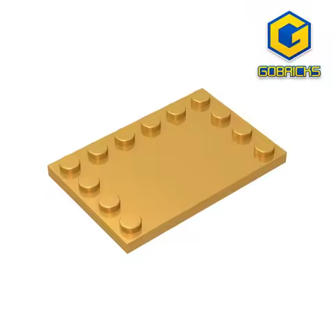 Gobricks GDS-757 PLATE 4X6 W. 12 KNOBS compatible with lego 6180 children's DIY Educational Building