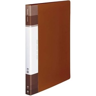 KOKUYO File, Clear Book, Grassel Fixed Type, A4 40 Sheets, Brown, La-GLB40S