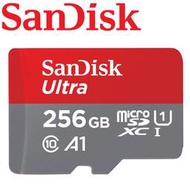 【公司貨】150MB/s SanDisk 256G 256GB Ultra microSDXC U1 (A1) 記憶卡