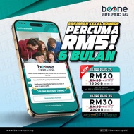 BeONE Prepaid 4G/5G / Network CELCOMDIGI / FREE RM5 Kredit/ Simkad BeONE / BeONE Prepaid /