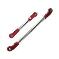 HB Toys R1001 R1002 R1003 Metal Steering Link Rod Pull Rod and Servo Link 1/10 RC Car Upgrade Parts 