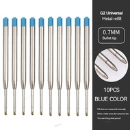 5-30pcs L:3.9 In Ballpoint Pen G2 Metal Refills Blue/Black/Red Ink for Pens Medium Point Rods for Wr