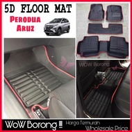 5D Floor Mat Carpet PERODUA ARUZ
