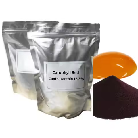 Carophyll Red Canthaxanthin 16.8% Chicken Feed Additives Duck Feed Additives Fish Feed Additives Ani