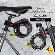 Anti-Theft Motorcycle Helmet Padlock 4 Digit Combination 5 Digit