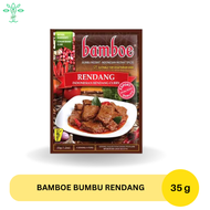 Bamboe Bumbu Rendang 35gr / Bumbu dapur lengkap instan Bumbu rendang Bumbu rendang khas padang asli