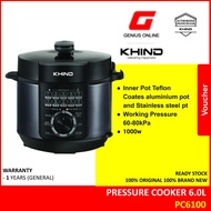 KHIND Pressure Cooker (6.0L) PC6100