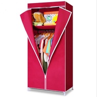 Almari Pakaian Kecil Almari Pakaian Mudah Almari Pelajar Almari Pakaian Bertetulang Tebal Gaya Korea