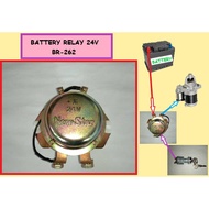 BATTERY RELAY(BATERI relay 24 VOLTAN BR-262 24 VOLTAGE
