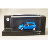 Volkswagen Polo Car Model 6C (A05-GP) 4-door 1:43 cornflowerblue