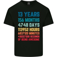 New Hot Selling Funny Fashion Retro Style 13Th Birthday 13 Year Old T-Shirt