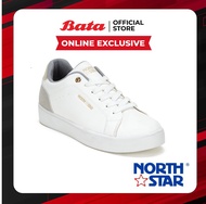 Online Exclusive Bata by North Star รองเท้าผ้าใบสนีกเกอร์ แบบสวม สำหรับผู้หญิง รุ่น ESSIE สีขาว 5801057 สีชมพู 5805057