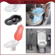 blesiya Portable Construction Site Toilet Temporary Travel Toilet 15.7x9.4x6.3inch Simple Installati