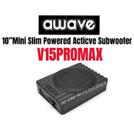 Awave V15PROMAX 10” Mini Slim Powered Active Subwoofer