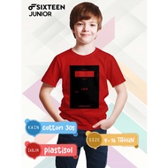 MERAH The Newest SIXTEEN-Year-Old 9-year-old 12-15-16-year-old Red T-Shirt For Children
