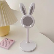 全城熱賣 - [白色小兔子]可升降支架智能電話平板電腦睇片電話座