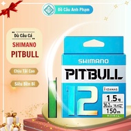 Pitpull X12 150m lure fishing parachute line specializes in lure fishing, green fishing, lance fishi