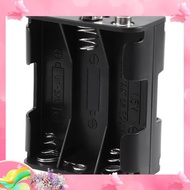 dgkDouble Side Spring 6 x 1.5 V AA Battery Holder Case Box Black