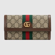 GUCCI กระเป๋าสตางค์ OPHIDIA GG CONTINENTAL WALLET