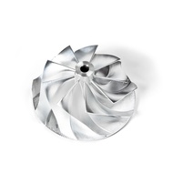 Forged Aluminum Alloy Turbo Pressure Impeller 62x76mm Forward 5 Shaft 6.35