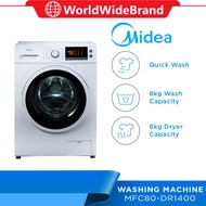 Midea Combo 2 In 1 Washer Dryer MFC80-DR1400 (8KG/6KG) MF100D85B  (8.5KG/5KG)