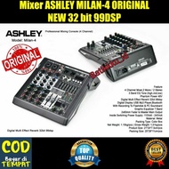 [✅Baru] Mixer Audio Ashley Milan4 Milan 4 Original 4Ch New 32 Bit 99
