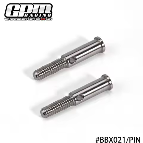 GPM 4140 Medium Carbon Steel Freewheel Axle Set For 1/10 BBX BB-01 58719 TAMIYA