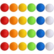 42mm Golf Plastic Hollow Ball Indoor Outdoor Golf Practice Ball Ultra Light Children's Toy Ball