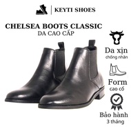 Chelsea Boots Classic Leman Premium leather 3cm rubber sole Chelsea boots men leather
